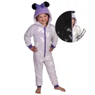   Disney Minnie  Purple pijamale lungi pentru copii care luminează în întuneric, salopetă 7 - 8 ani / 122 - 128 cm