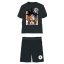 Dragon Ball Saiyan Black pijama scurt pentru copii 7 ani / 122 cm
