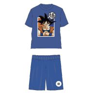   Dragon Ball Saiyan Blue pijamale scurte pentru copii 8 ani / 128 cm