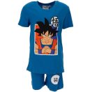 Dragon Ball Saiyan Blue pijamale scurte pentru copii 8 ani / 128 cm