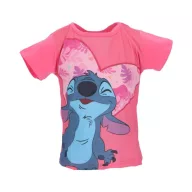   Disney Lilo și Stitch Fun Pink tricou scurt copii, bluză 6 ani / 116 cm