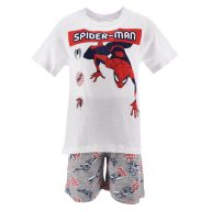   Omul Păianjen Climb White pijamale scurte pentru copii 3 ani / 98 cm
