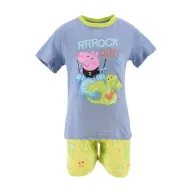   Purcelușa Peppa Rock Out Blue pijamale scurte pentru copii 4 ani / 104 cm