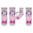 Purcelușa Peppa Grey Bumm șosete pentru copii 31/34