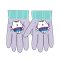 Gabby's Dollhouse Love Grey Mănuși pentru copii Love Purple