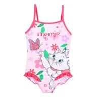   Disney Marie Flowers Pink costum de baie copil, pisică, 3 ani / 98 cm