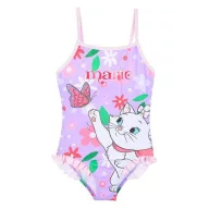   Disney Marie Flowers Purple costum de baie pentru copii cu pisică, înot 4 ani / 104 cm