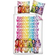 Rainbow High Magic set lenjerie de pat 140×200cm, 65×65 cm