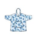 Disney Lilo și Stitch Blue pătură fleece plușată tip poncho, pentru 7-14 ani