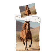Cal Mustang lenjerie de pat 140×200cm, 70×90 cm
