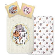   Disney Marie Cute Disney Classics Aristocats set huse de pat 140×200cm, 70×90 cm