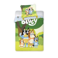   Bluey Family Snuggle set lenjerie de pat pentru copii 100x135cm, 40x60 cm