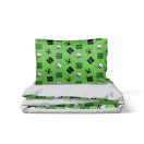 Minecraft Build and Explore set de lenjerie de pat 140×200cm, 70×90 cm