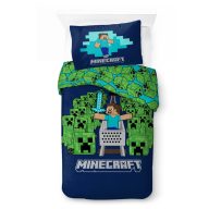  Minecraft Game Over Creepers set lenjerie de pat 140×200 cm, 70×90 cm