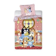 Bluey At Home set lenjerie de pat 140x200cm, 70x90 cm