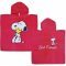 Snoopy Best Friend poncho prosop de plajă 50x100 cm