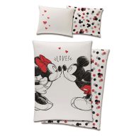 Disney Mickey  Love husa de pat 140x200cm, 70x90 cm