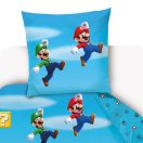 Super Mario Level set lenjerie de pat 140×200cm, 70×90 cm