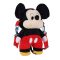 Disney Mickey  Smile rucsac de pluș, geantă 28 cm