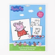 Purcelușa Peppa Fun set de colorat cu numere
