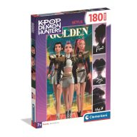   Fetele Kpop la vânătoare de demoni Golden Puzzle de 180 bucăți Clementoni