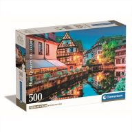 Orașe Old Town Puzzle Strasbourg 500 de piese Clementoni