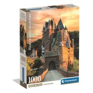   Voiaj Eltz Castle Puzzle Compact 1000 bucăți Castelul Eltz Germania Clementoni