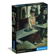   Artă Degas Puzzle Compact Clementoni de 1000 de piese - Într-o cafenea