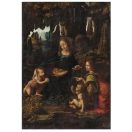 Artă Da Vinci Madonna din stâncă, puzzle Compact de 1000 bucăți Clementoni