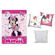   Disney Minnie  plapumă polară, față de pernă și set pernă 3 bucăți (Minnie Magic)