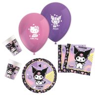 Hello Kitty Kuromi Pop Art set de petrecere 44 buc