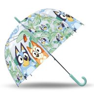 Bluey Jungle umbrelă transparentă pentru copii Ø70 cm