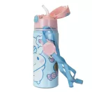 Hello Kitty Cinnamoroll sticlă cu pai de aluminiu cu agățătoare 600 ml
