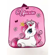Unicorn Pink Blossom Rucsac 3D, geantă 30 cm