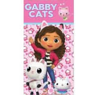   Gabby's Dollhouse Kitty World prosop de baie, prosop de plajă 70x140cm (Fast Dry)