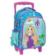   Prințesele Disney Rapunzel rucsac cu rotile pentru grădiniță, geantă 30 cm