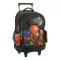Omul Păianjen Global rucsac școlar premium cu roți, geantă 42 cm