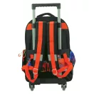 Omul Păianjen Global rucsac școlar premium cu roți, geantă 42 cm