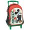 Disney Mickey  Hike rucsac de grădiniță cu roți, geantă de 30 cm