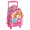 Patrula Cățelușilor Skye Fly rucsac cu roți pentru grădiniță, geantă 30 cm