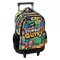 Stumble Guys Race rucsac școlar premium cu roți, 42 cm