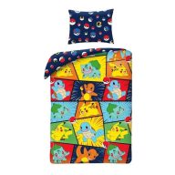 Pokémon Pals husa de pat 140×200cm, 70×90 cm