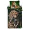 Leopard Green lenjerie de pat 140×200cm, 70×90 cm