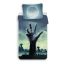 Halloween Moon Lenjerie de pat Zombie 140×200cm, 70x90 cm microfibră