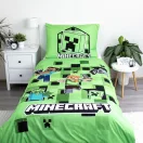 Minecraft Out of the Box lenjerie de pat 140×200cm, 70×90 cm microfibre