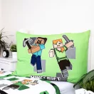 Minecraft Out of the Box lenjerie de pat 140×200cm, 70×90 cm microfibre