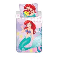  Prințesele Disney Ariel Pink husa de pat 140×200cm, 70×90 cm