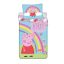 Purcelușa Peppa Jump In set lenjerie de pat 140×200cm, 70×90 cm