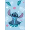 Disney Lilo și Stitch Blue pătură polară 100x150cm