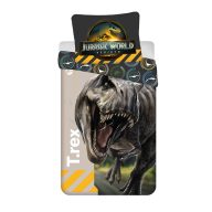 Jurassic World T-Rex husa duvet 140×200cm, 70×90 cm